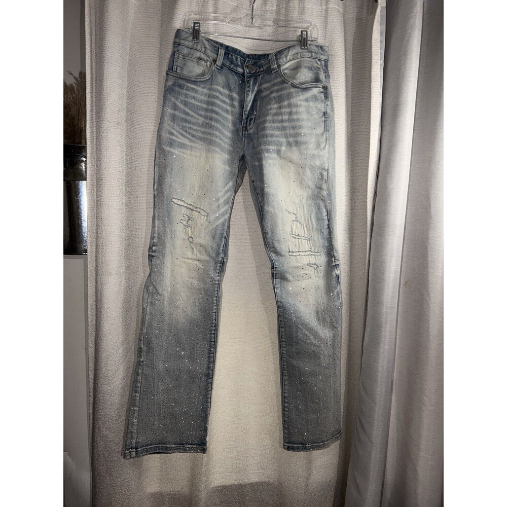 Smoke Rise New York Men’s Jeans Size 34 Blingy Stylish Jeans